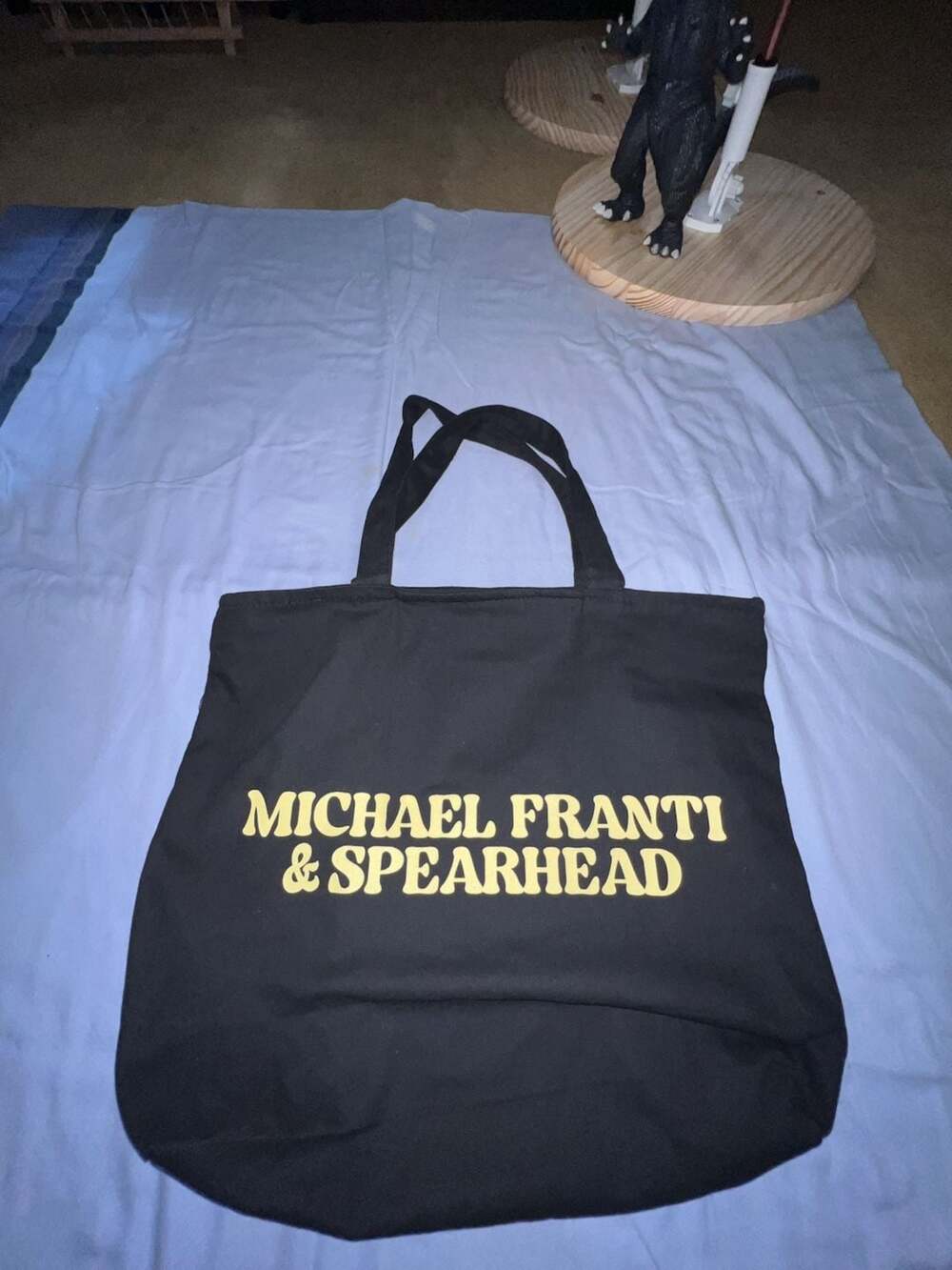 Michael Franti & Spearhead Tour Merchandise Cotton Canvas Tote Bag